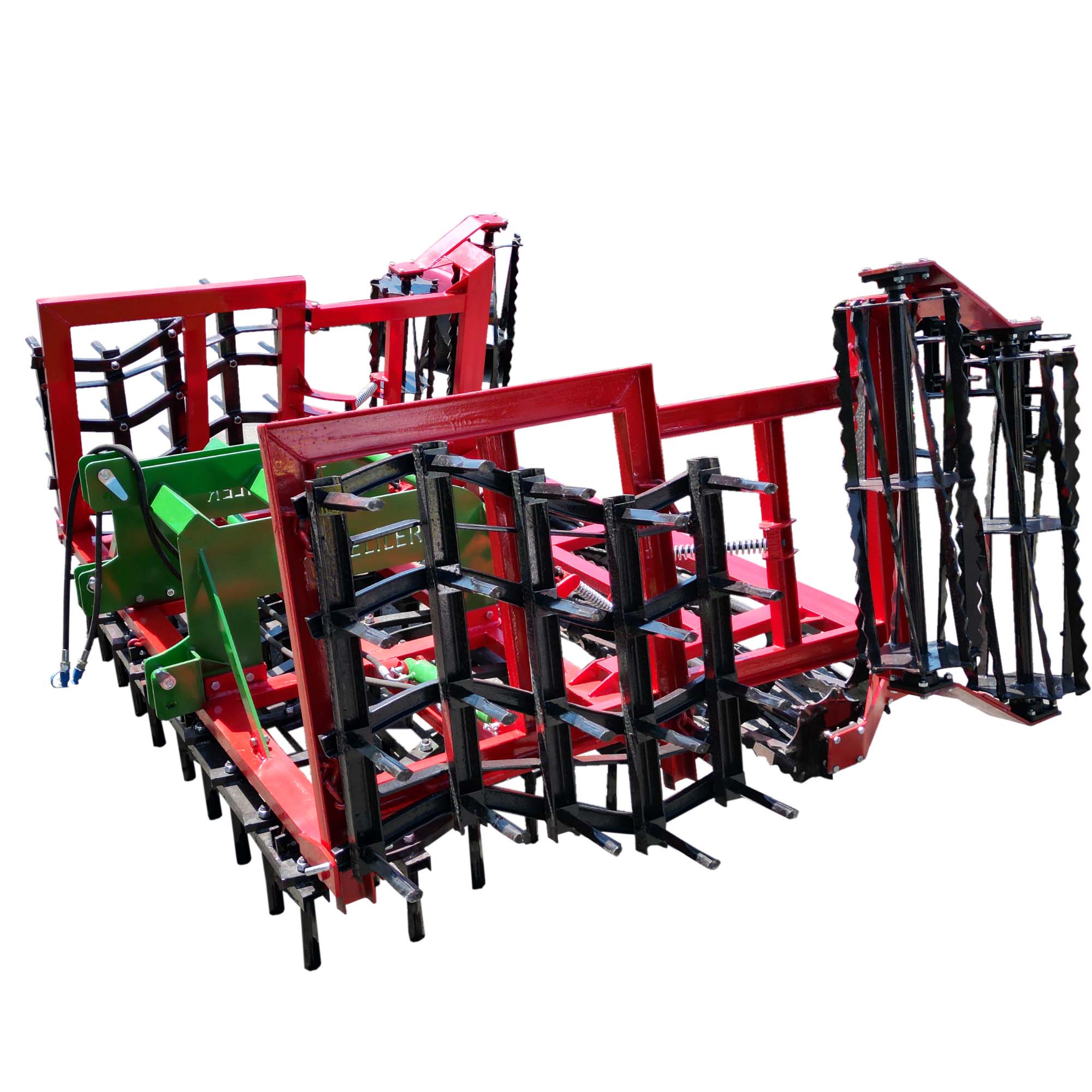 Katlamalı, Pistonlu, Çift Merdaneli Barana Tırmık